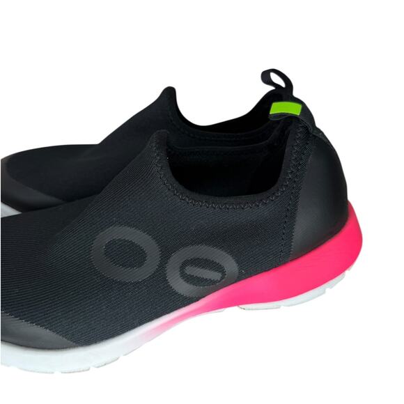 Oofos OOMG Sport Low Shoe Pink Fade Pull On Sneakers Size 7.5 Women's Shoes - Picture 3 of 10